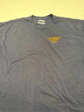Gas Monkey Garage Washed Navy Graphic Tee